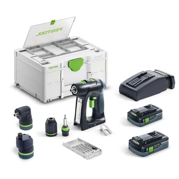 Festool C 18 HPC 4,0 I-Set akkus fúró-csavarbehajtó