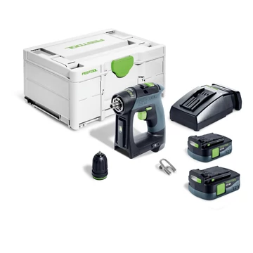 Festool CXS 12 2,5-Plus akkus fúró-csavarbehajtó C-alakú kivitel