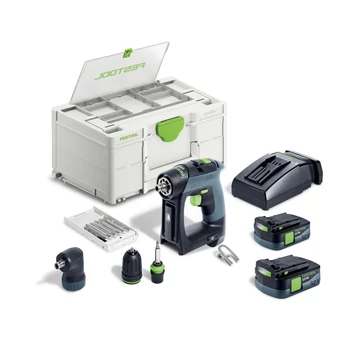 Festool CXS 12 2,5-Set akkus fúró-csavarbehajtó teljes készlet