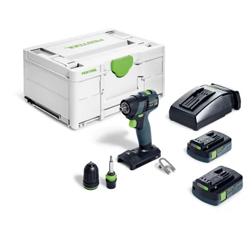 Festool TXS 18 C 3,0-Plus akkus fúró-csavarbehajtó teljes készlet