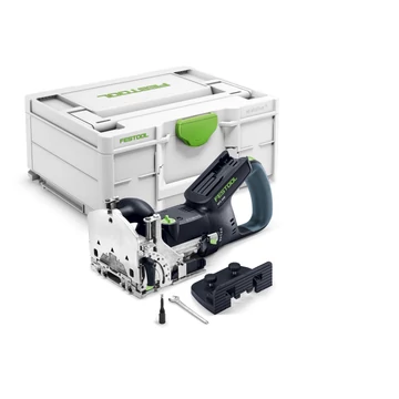 Festool DFC 500 E-Basic akkus dübelmaró kézben tartva