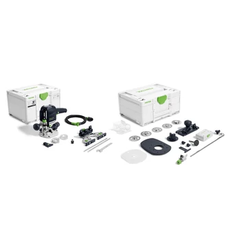 Festool OF 1010 REBQ-Set felsőmaró vezetősínnel