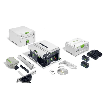 Festool CSC SYS 50 EBI-Plus akkus asztali körfűrész Systainerben