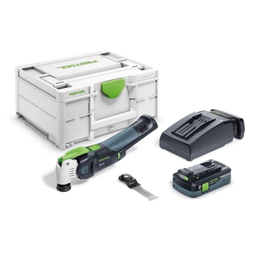 Festool VECTURO OSC 18 HPC 4,0 EI-Plus akkus oszcilláló használat közben