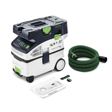 Festool CLEANTEC CTLC MIDI I-Basic akkus mobil elszívó műhelyben
