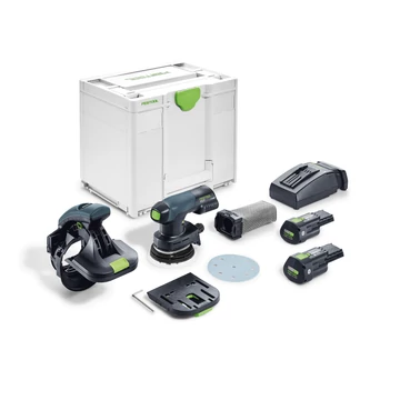 Festool ES-ETSC 125 3,0 I-Plus akkus élcsiszoló Systainerben