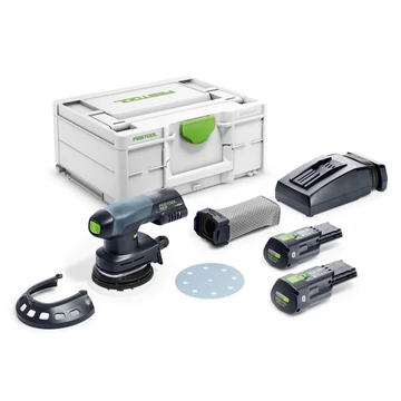 Festool ETSC 125 3,0 I-Plus akkus excentercsiszoló oldalnézet