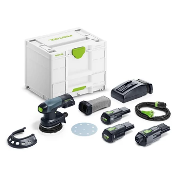 Festool ETSC 125 3,0 I-Set akkus excentercsiszoló 18 V rendszerben