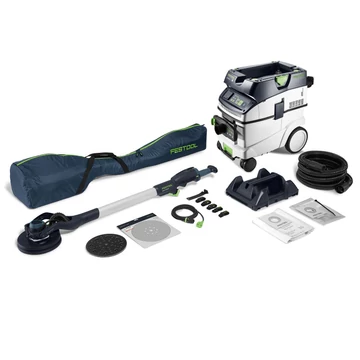 Festool PLANEX LHS 2-M 225 EQ/CTL 36-Set hosszú szárú falcsiszoló készlet