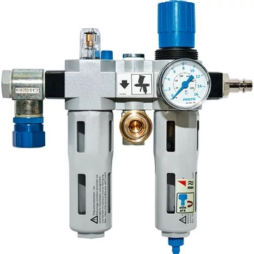 Festool VE-TC 3000 levegőelőkészítő egység falra szerelve