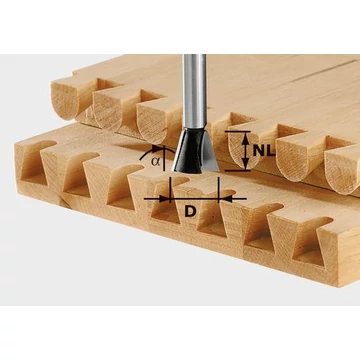 Fecskefarkos maró, HW D16/13,5/15GRAD o.R.