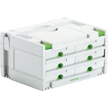Festool SORTAINER SYS 3-SORT/6 elölnézet