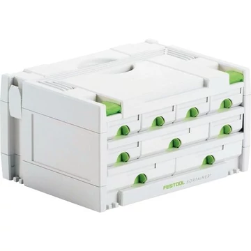 Festool SORTAINER SYS 3-SORT/9 elölnézet