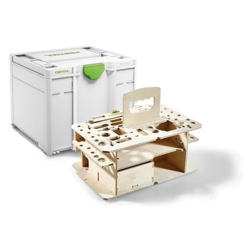 Festool Systainer³ SYS3 HWZ M 337 fabetétes szerszámtároló