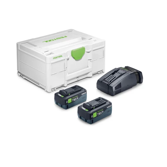 Festool SYS 18V 2×TBX8 SCA16 energia-szett