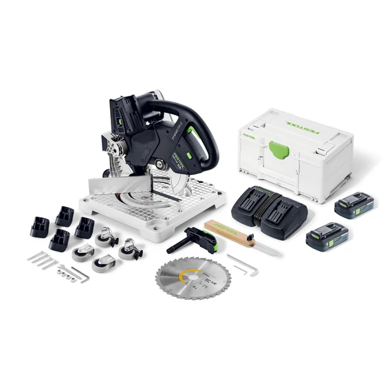 Festool SYMC 70/40 EBI-Plus akkus szegélylécfűrész – helyszíni vágás