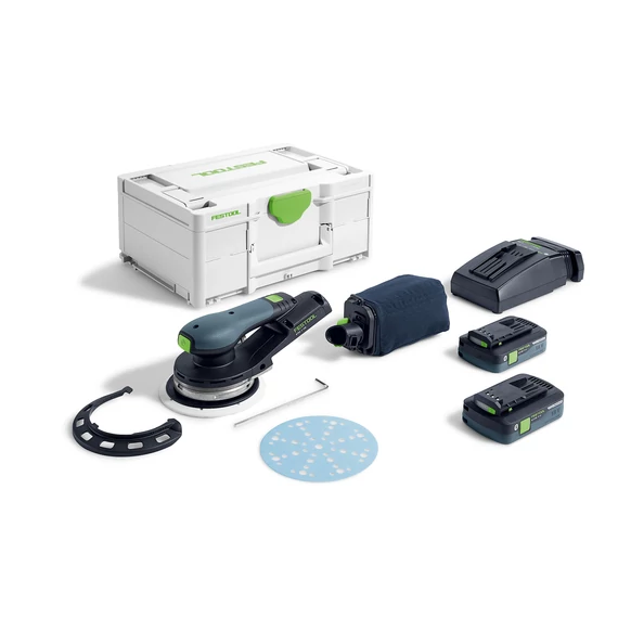 Festool ETSC 2 150 4,0 I-Plus akkus excentercsiszoló LED világítógyűrűvel