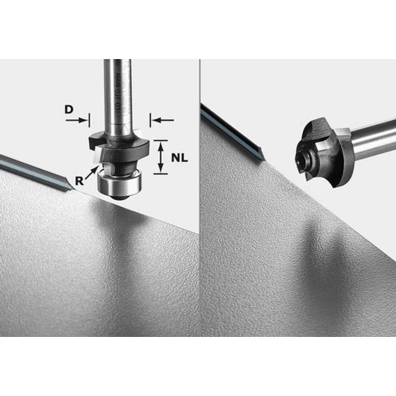 Festool S8 HW R3 D22-KL OFK lekerekítő maró