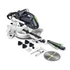 Kép 1/7 - Festool KAPEX KS 60 E-Set csúszó gérvágó fűrész elölnézetben