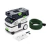 Kép 1/12 - Festool CTLC MINI I-Basic akkus mobil elszívó oldalnézet