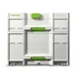 Kép 9/12 - Festool Systainer Rendszer – Sortainer³ Moduláris Összekapcsolás