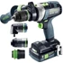 Kép 2/7 - Festool QUADRIVE TPC 18/4 5,0/4,0 I-Set/XL akkus ütvefúró-csavarbehajtó gép oldalnézetben