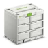 Kép 2/7 - Festool Systainer³ állvány SYS3-RK-6 M 337-Set moduláris mini rack